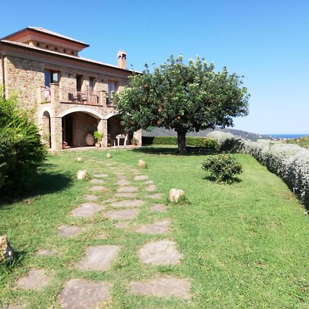 Vila Sulle Onde Della Collina Montecorice Exteriér fotografie