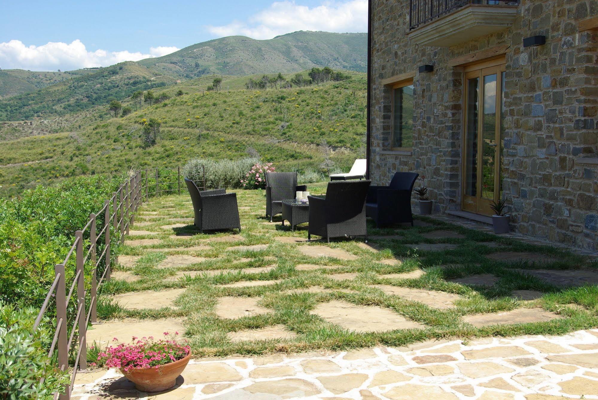 Vila Sulle Onde Della Collina Montecorice Exteriér fotografie
